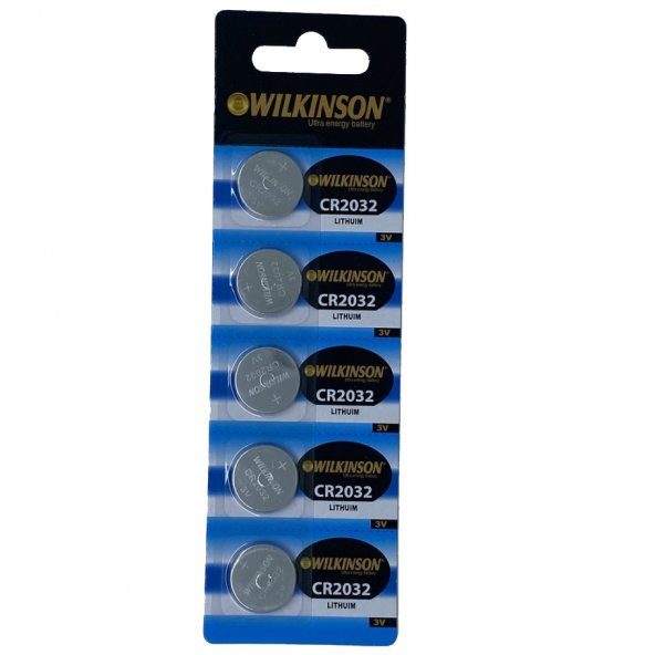 WILKINSON 2032 3V Lityum Düğme Pil 5li Paket