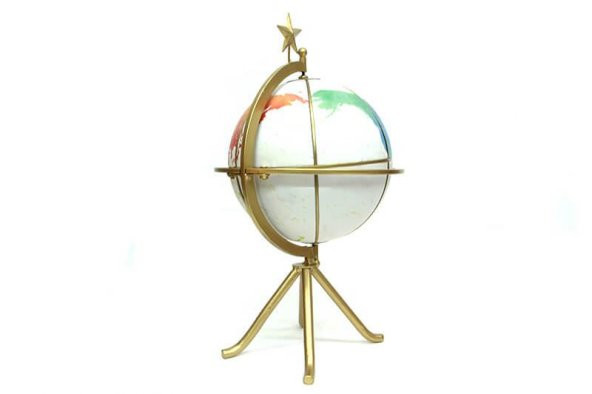 Dünya Küre Yerküre Ayaklı Dekoratif Hediyelik - Resim 4
