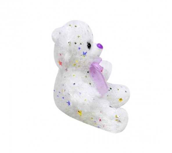 Simli Ayı 15 cm Pelüş Ayı - 3