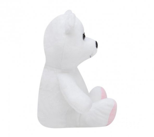 Ayı 15 cm Beyaz Pelüş Ayı Çocuk Oyuncak - 3