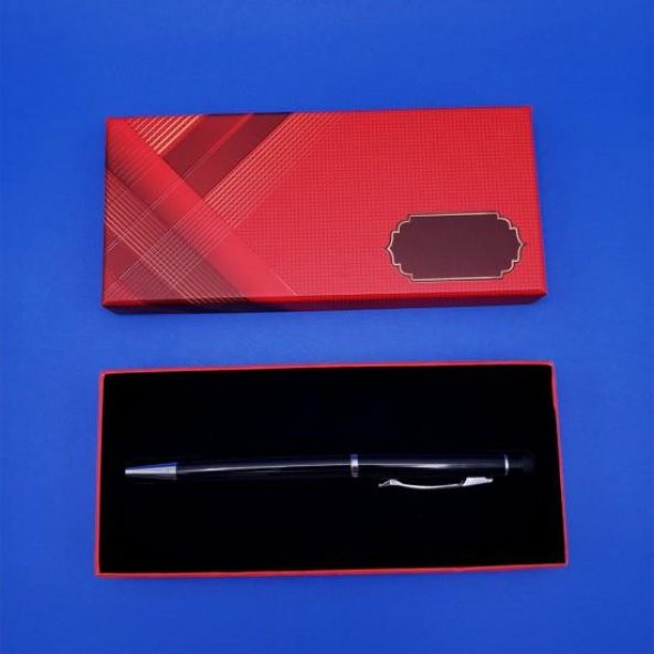 Siyah Touchpen Kalem Dekoratif Hediyelik - 1