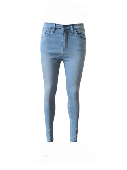 Hacker Kadın Denim Likralı Kot Pantolon M 68-1152 - Resim 5