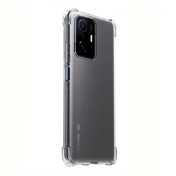 Gpack Xiaomi Mi 11T Pro 5G Kılıf AntiShock Koruma Sert Silikon  Kamera Lens