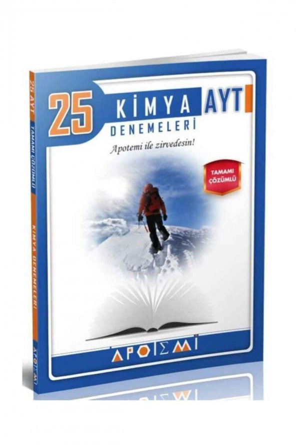 Ayt Kimya 25 Li Denemeleri-Apotemi