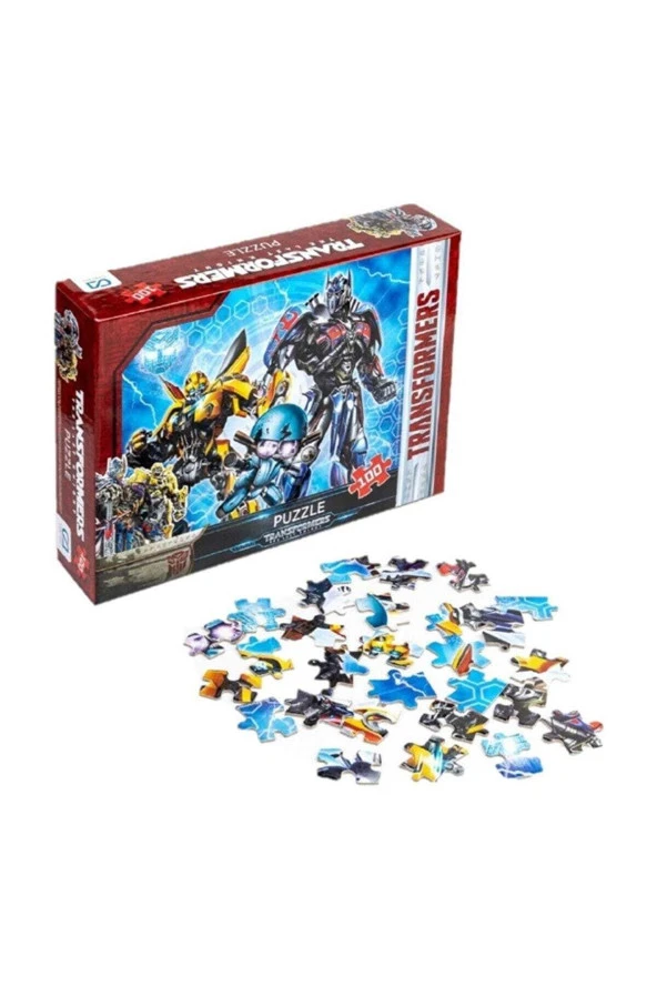 Ca Games Transformers 100 Parça Puzzle