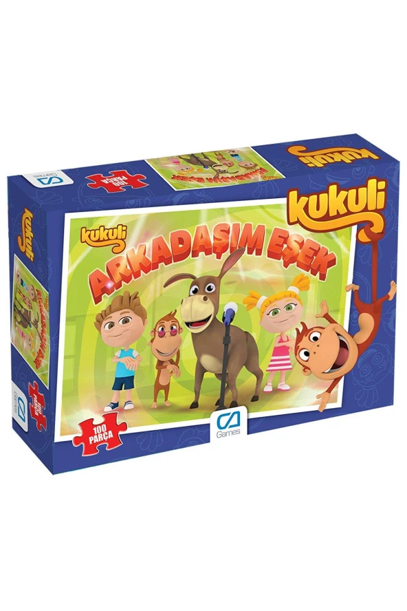 Ca Games Kukuli Puzzle 100 Parça