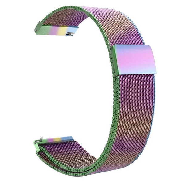 Gpack Honor Watch GS 3 Kordon Hasır Metal Örgülü Ayarlanabilir - 7