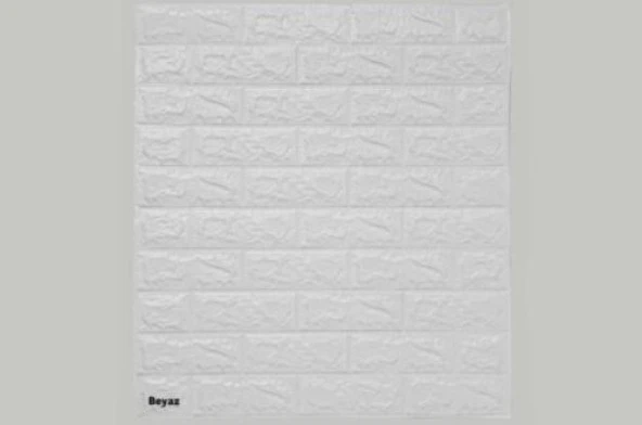 Renkli Duvarlar Kendinden Yapışkanlı Silinebilir Boyanabilir Tezgah Ofis Salon Sünger Tuğla Duvar Paneli Kağıdı - Resim 6