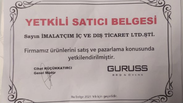 Guruss CG-050 Kömürlü Barbekü Mangal - 7