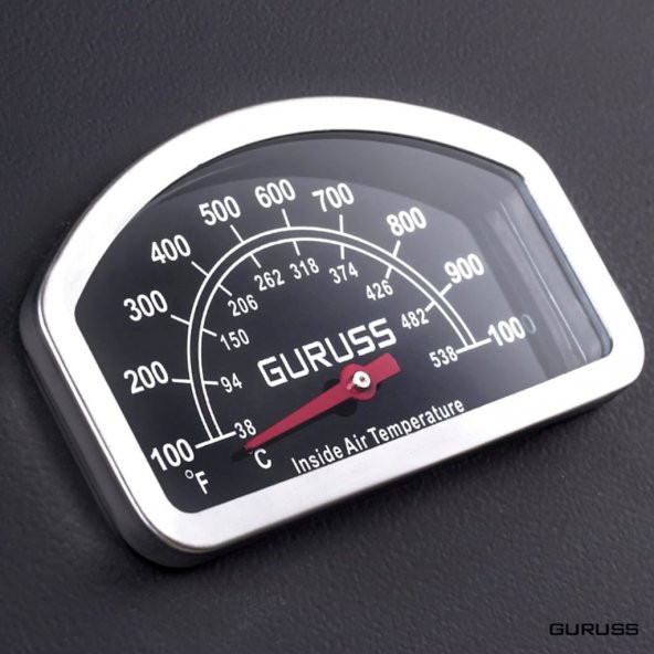 Guruss CG-075 Kömürlü Barbekü Mangal + Kılıf + Önlük - 4