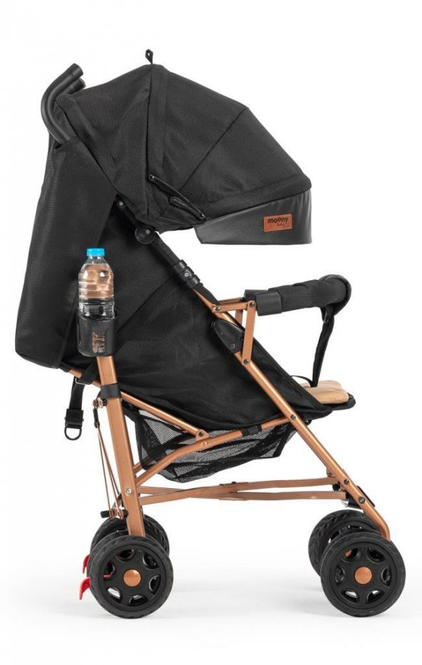 Moony Baby Suit Tam Yatar Hafif Baston Bebek Arabası - Baston Puset Siyah - 2