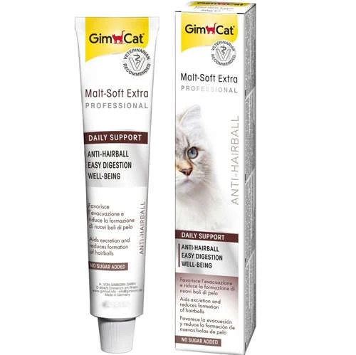 Gimcat Malt - Soft - Extra Tüy Yumağı Kontrol Kedi Macunu 20 Gr