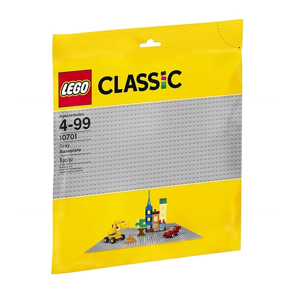 Orjinal Lego Classic Büyük Boy Zemin Gri Orjinal Lego Klasik Zemin 10701 - 4