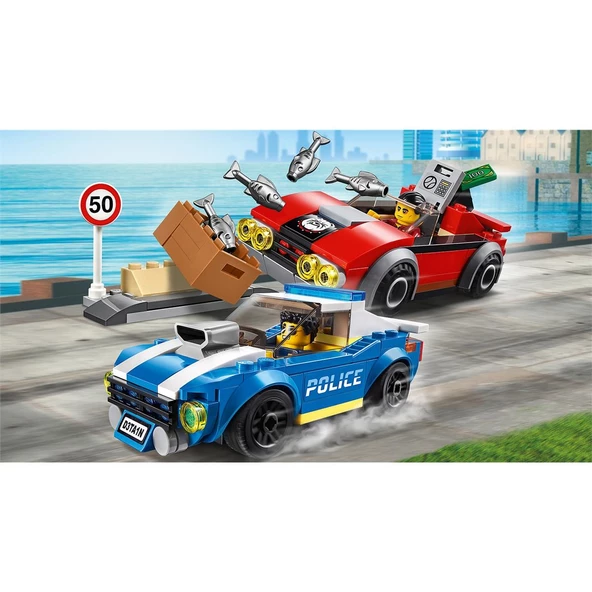 Orjinal Lego City Polis Otobanda Tutuklama Orjinal Lego City Serisi 60242 - 2