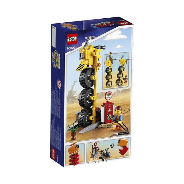 Orjinal Lego 70823 LEGO Movie 2 Emmet'in Motosikleti Lego 2 Filmi Legoları - 7