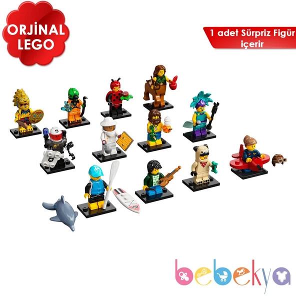 Orjinal Lego Limited Edition Mini Figür Seri 21 Lego Minifigures Seri 21 71029 - 2