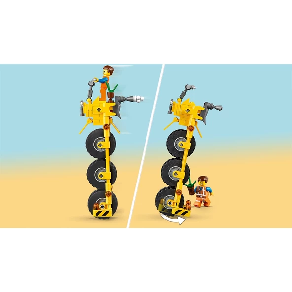 Orjinal Lego 70823 LEGO Movie 2 Emmet'in Motosikleti Lego 2 Filmi Legoları - 2