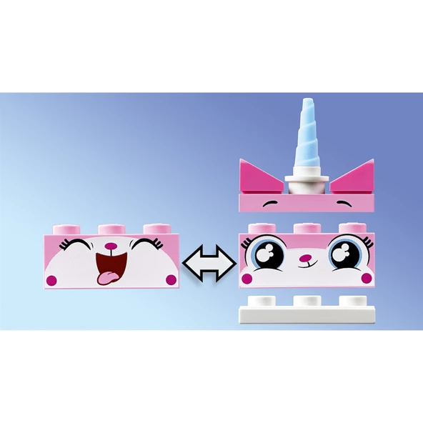 Orjinal Lego 70822 LEGO Movie 2 Unikitty'nin Tatlı Arkadaşları Lego 2 Filmi Legoları - Resim 5