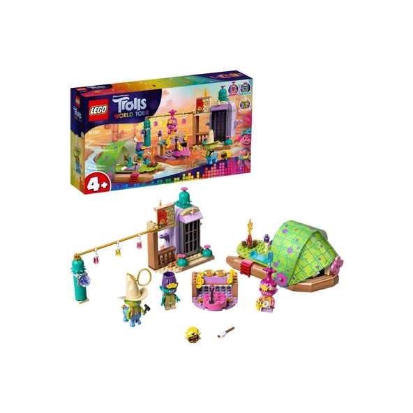 Orjinal Lego Trolls World Tour Yalnız Düzlükler Sal Macerası Orjinal Lego Trolls 41253