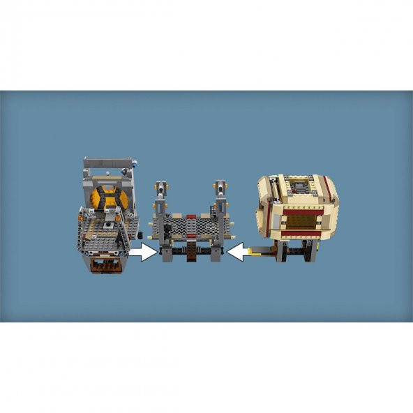 Orjinal Lego Star Wars Kargo Uçağından Kaçış Rathtar Escape Lego Star Wars Serisi 75180 - 6