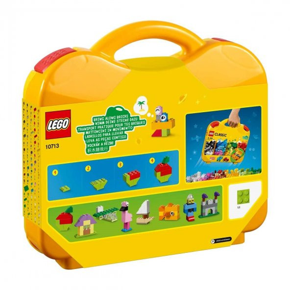 Orjinal LEGO Classic Yaratıcı Çanta Orjinal Lego Klasik Çantalı Lego 10713 - 3