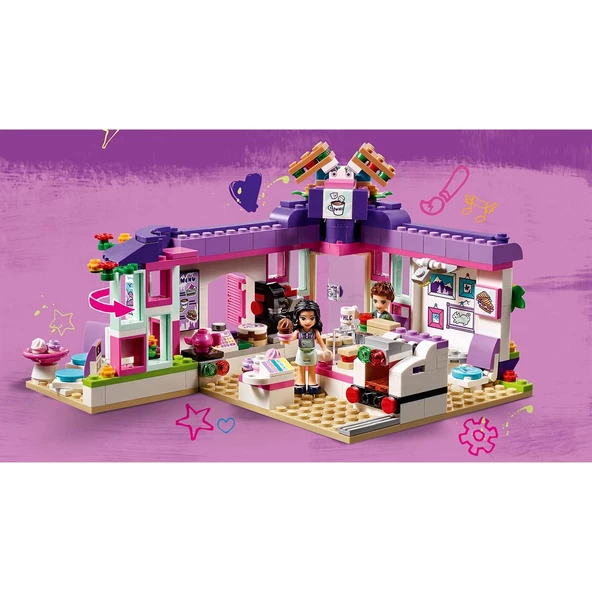 Orjinal Lego 41336 Lego Friends Emma'nın Sanat Kafe'si 378 Parçalı Lego Seti - 3