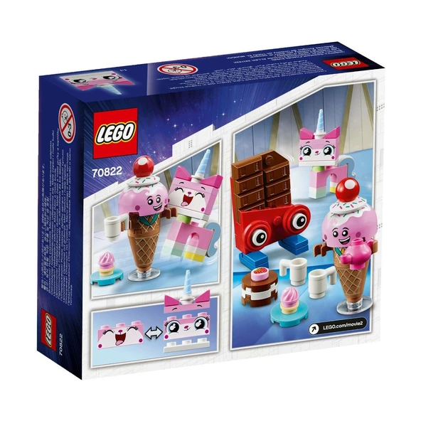 Orjinal Lego 70822 LEGO Movie 2 Unikitty'nin Tatlı Arkadaşları Lego 2 Filmi Legoları - Resim 6