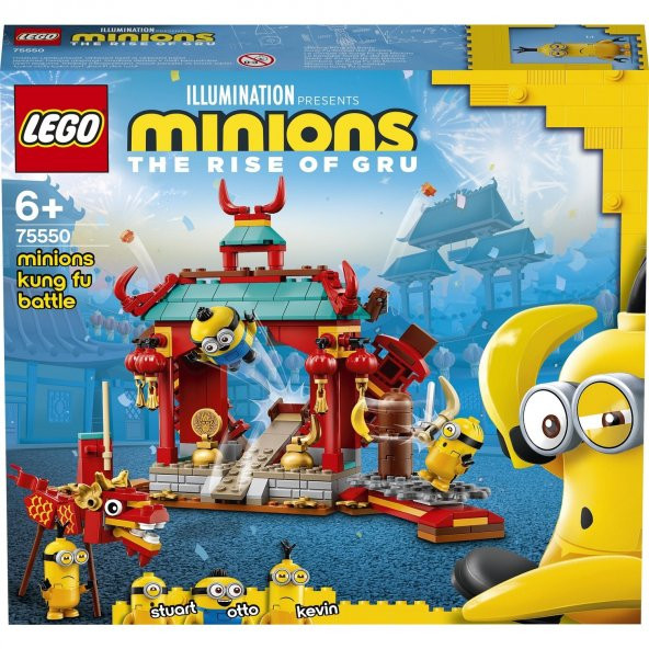 Orjinal Lego Minions Minyonlar Kung Fu Dövüşü Orjinal Lego Minions 75550 - 3