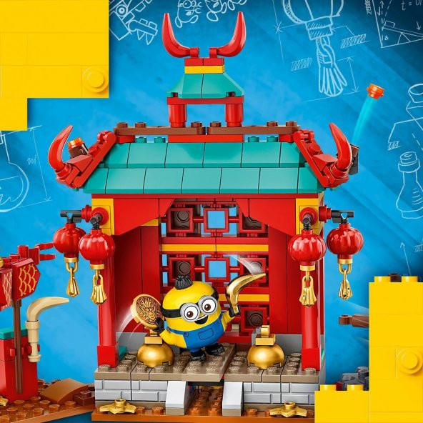 Orjinal Lego Minions Minyonlar Kung Fu Dövüşü Orjinal Lego Minions 75550 - 8
