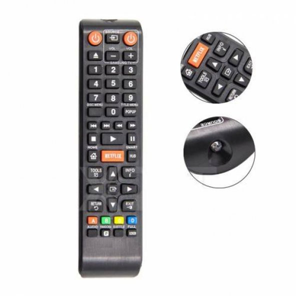 Samsung Bd-f5900 Dvd Blu-ray Kumandası - Resim 2