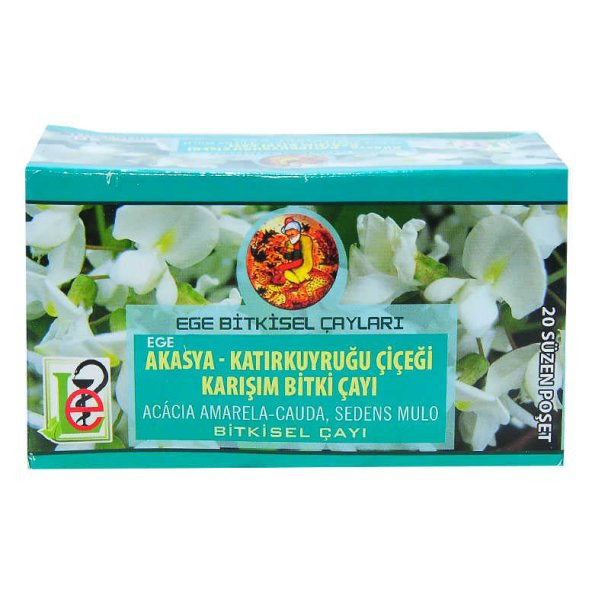 Akasya Katırkuyruğu Çiçeği Karışım Bitki Çayı 20 Süzen Poşet - 2