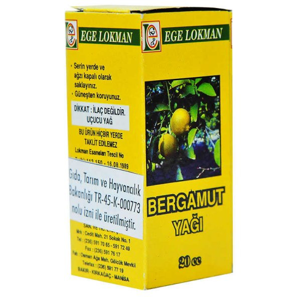 Bergamot Yağı 20 cc - 3