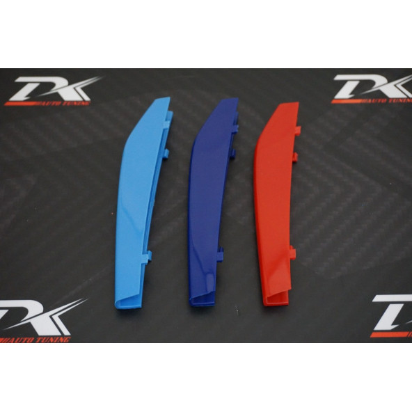 BMW G30 5 Series 18-20 Modeller M Böbrek Panjur Şeridi - Resim 4