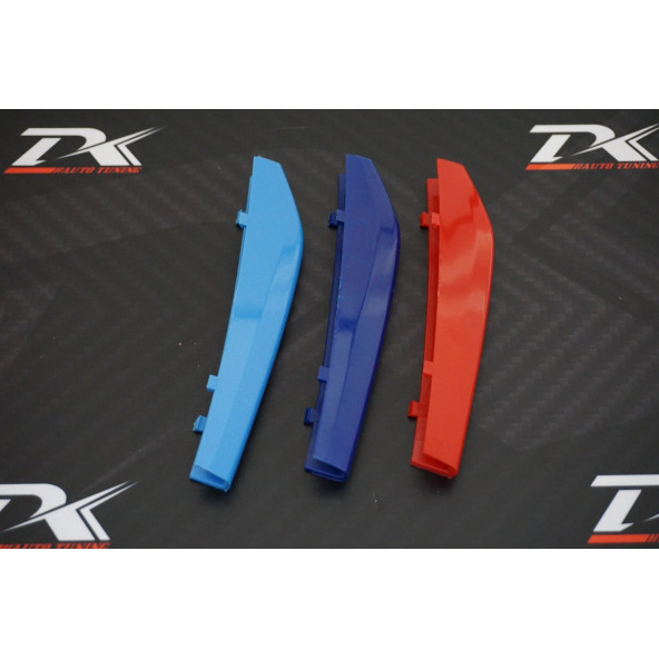 BMW G30 5 Series 18-20 Modeller M Böbrek Panjur Şeridi - Resim 6