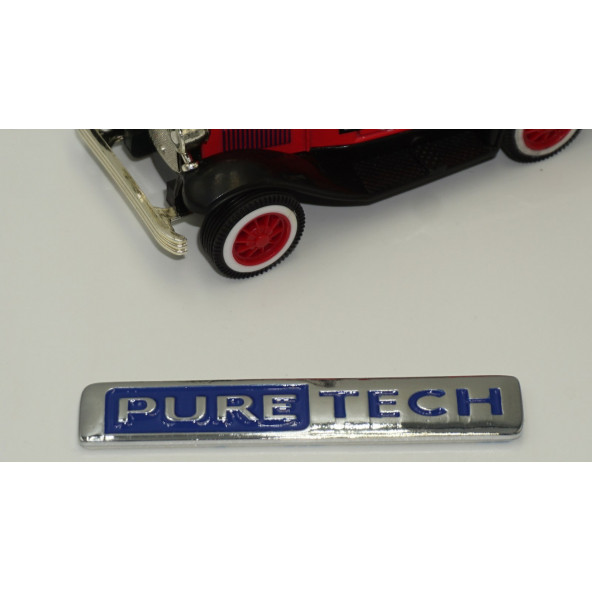 Peugeot 306 307 308 PureTech Krom Metal 3M 3D Bagaj Logo Amblem Orjinal ürün - 3