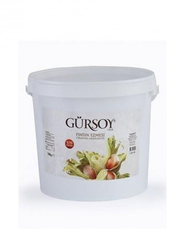 Gürsoy Fındık Ezmesi EDT Kova 5 Kg