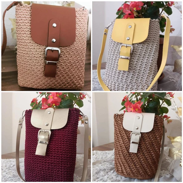 Deri Cep Telefonu Çanta Kapağı Seti Klasik ( 1 Adet ) - 2