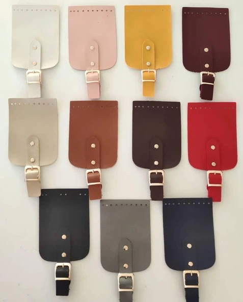 Deri Cep Telefonu Çanta Kapağı Seti Klasik ( 1 Adet ) - 3