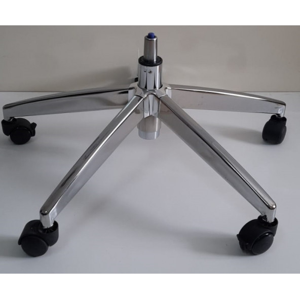 Oyuncu Koltuğu Yıldız Ayağı Krom Pistonlu Çap 70 cm - 4
