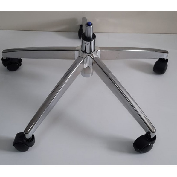 Oyuncu Koltuğu Yıldız Ayağı Krom Pistonlu Çap 70 cm - 5