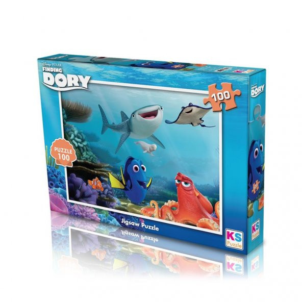 DR714 Finding Dory 100 Parça Puzzle -KS Puzzle - 5