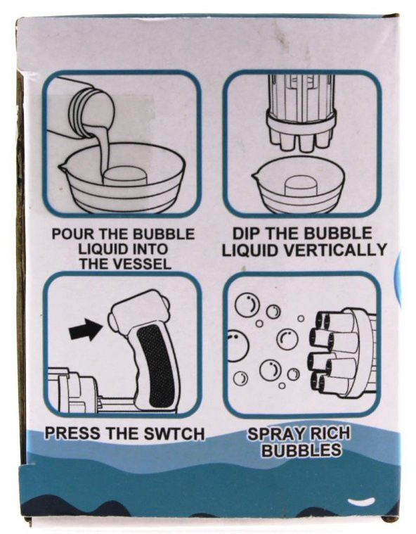 Pilli Sarı Köpük Balon Tabancası - 4