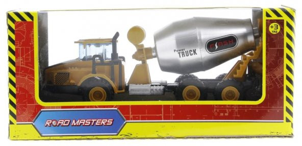 Die Cast Mini İnşaat Aracı Mikser - 2