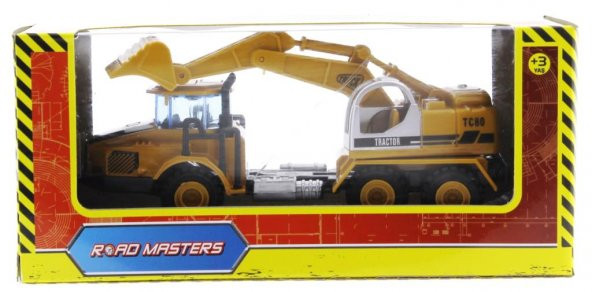 Die Cast Mini İnşaat Aracı Kepçe - 2