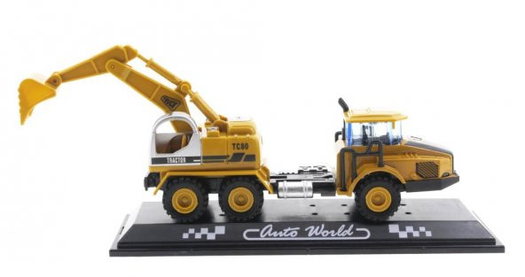 Die Cast Mini İnşaat Aracı Kepçe - 3