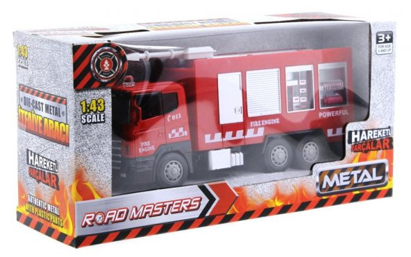 Die Cast Sürtmeli Söndürücü İtfaiye Aracı - 2