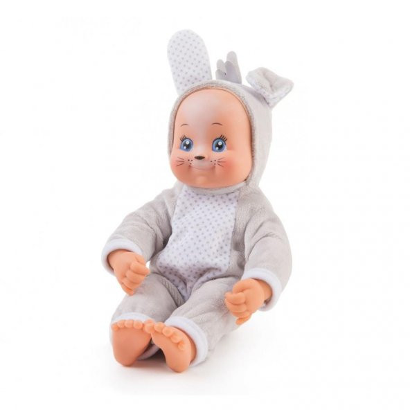 7600210121 Minikiss Hayvan Kıyafetli Bebek 30 cm - 6