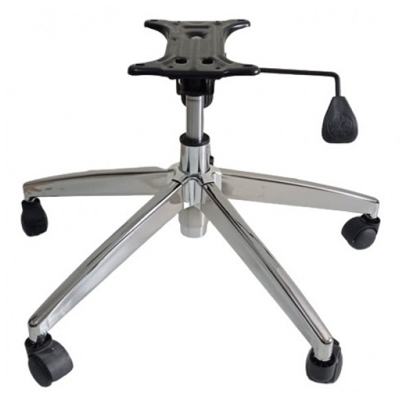 Oyun Koltuğu Yıldız Ayağı Tek Kol Mekanizma Krom Pistonlu çap 70 cm - 2