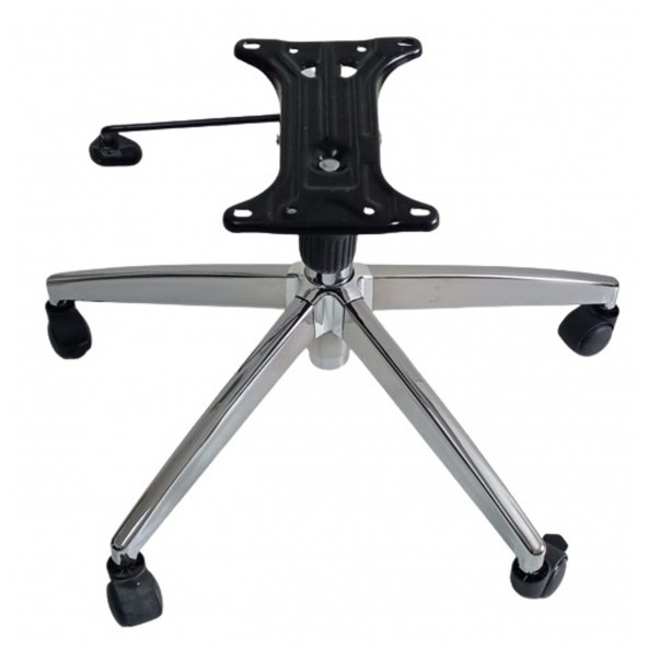 Oyun Koltuğu Yıldız Ayağı Tek Kol Mekanizma Krom Pistonlu çap 70 cm - 3