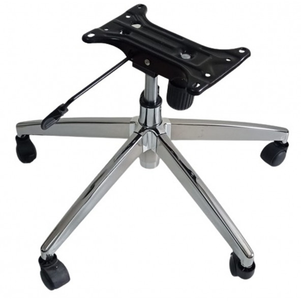 Oyun Koltuğu Yıldız Ayağı Tek Kol Mekanizma Krom Pistonlu çap 70 cm - 5